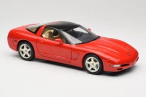 Chevrolet Corvette C5 Targa Sarkans UT Models 1:18 21001 Metāls — attēls 6 no 8