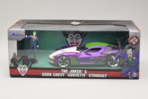Chevrolet Corvette C6 Stingray The Joker With Figure Jada 1:24 253255020 Metāls