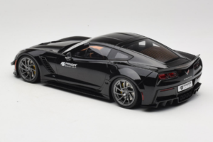 Chevrolet Corvette C7 Prior Design Melns GT Spirit 1:18 GT249 Sveķi — attēls 5 no 6