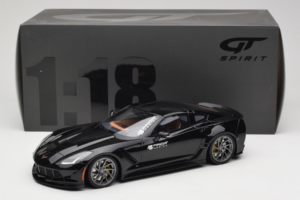 Chevrolet Corvette C7 Prior Design Melns GT Spirit 1:18 GT249 Sveķi — attēls 6 no 6