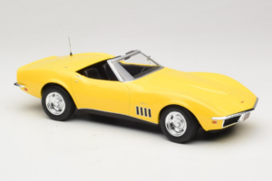 Chevrolet Corvette C3 Kabriolets Daytona Yellow Norev 1:18 189039 Metāls — attēls 4 no 6