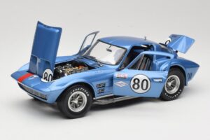 Chevrolet Corvette Grand Sport GT #80 R. Penske Chevrolet Nassau Speed Week 1963 Exoto 1:18 RLG18022 Metāls — attēls 2 no 8