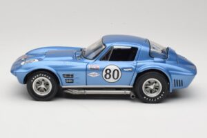 Chevrolet Corvette Grand Sport GT #80 R. Penske Chevrolet Nassau Speed Week 1963 Exoto 1:18 RLG18022 Metāls — attēls 4 no 8