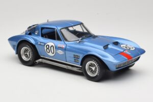 Chevrolet Corvette Grand Sport GT #80 R. Penske Chevrolet Nassau Speed Week 1963 Exoto 1:18 RLG18022 Metāls — attēls 6 no 8