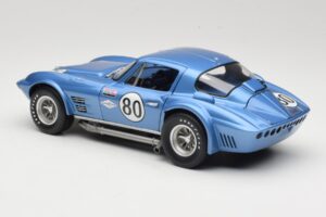 Chevrolet Corvette Grand Sport GT #80 R. Penske Chevrolet Nassau Speed Week 1963 Exoto 1:18 RLG18022 Metāls — attēls 7 no 8