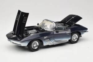 Chevrolet Corvette Mako Shark Motormax 1:18 73102 Metāls — attēls 2 no 8