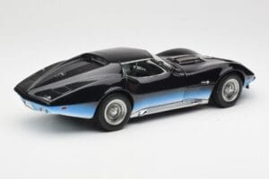Chevrolet Corvette Manta Ray Zils AUTOart 1:18 71041 Metāls — attēls 3 no 8