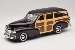 Chevrolet Fleetmaster Woody Melns Maisto 1:18 56043 Metāls