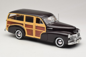 Chevrolet Fleetmaster Woody Melns Maisto 1:18 56043 Metāls — attēls 6 no 8