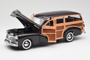 Chevrolet Fleetmaster Woody Brūns Maisto 1:18 36854 Metāls — attēls 2 no 8