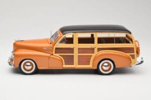 Chevrolet Fleetmaster Woody Zelts Maisto 1:18 56042 Metāls — attēls 4 no 8