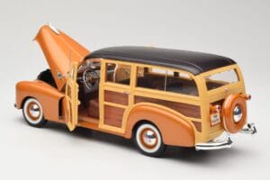 Chevrolet Fleetmaster Woody Zelts Maisto 1:18 56042 Metāls — attēls 5 no 8