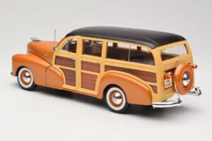 Chevrolet Fleetmaster Woody Zelts Maisto 1:18 56042 Metāls — attēls 7 no 8