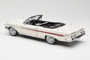 Chevrolet Impala Kabriolets Balts Sun Star 1:18 3405 Metāls — attēls 7 no 8