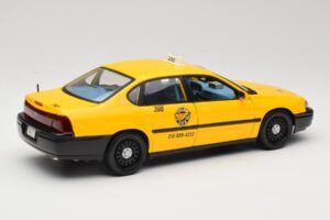 Chevrolet Impala Taksometrs Maisto 1:18 36617 Metāls — attēls 3 no 8