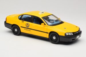 Chevrolet Impala Taksometrs Maisto 1:18 36617 Metāls — attēls 6 no 8