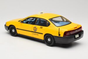 Chevrolet Impala Taksometrs Maisto 1:18 36617 Metāls — attēls 7 no 8