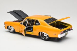 Chevrolet Nova SS Zelts Maisto 1:18 31083 Metāls — attēls 5 no 8