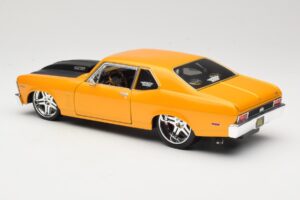 Chevrolet Nova SS Zelts Maisto 1:18 31083 Metāls — attēls 7 no 8