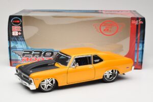 Chevrolet Nova SS Zelts Maisto 1:18 31083 Metāls — attēls 8 no 8