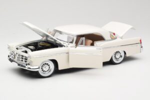Chrysler 300B Balts Maisto 1:18 531897 Metāls — attēls 2 no 8