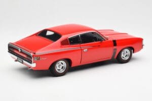 Chrysler Charger E49 Sarkans AUTOart 1:18 71505 Metāls — attēls 3 no 8