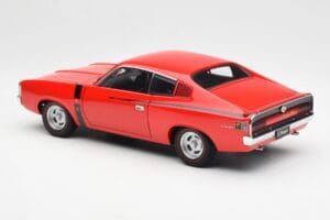 Chrysler Charger E49 Sarkans AUTOart 1:18 71505 Metāls — attēls 7 no 8