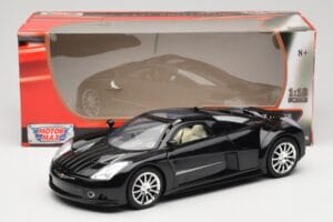 Chrysler ME Four-Twelve Concept Melns Motormax 1:18 73138 Metāls — attēls 8 no 8