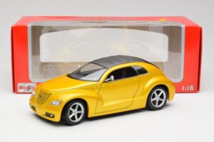 Chrysler Pronto Cruizer Zelts Maisto 1:18 37800 Metāls — attēls 8 no 8