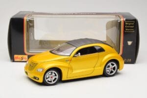 Chrysler Pronto Cruizer Zelts Maisto 1:18 50338 Metāls — attēls 8 no 8