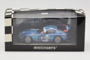 Chrysler Viper GTS-R #52 S. Belloc / F. Cochet / T. Treluyer 24 Hours of Le Mans 2002 Minichamps 1:43 499921452 Metāls — attēls 4 no 4