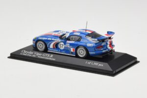 Dodge Viper GTS-R #57 Terrien / Cochet / Dayraut Le Mans 24 Hours 2001 Minichamps 1:43 400011457 Metāls — attēls 3 no 4