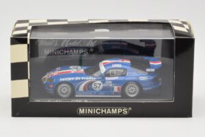 Dodge Viper GTS-R #57 Terrien / Cochet / Dayraut Le Mans 24 Hours 2001 Minichamps 1:43 400011457 Metāls — attēls 4 no 4