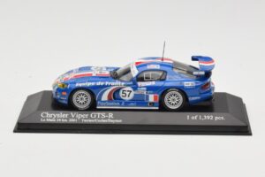 Dodge Viper GTS-R #57 Terrien / Cochet / Dayraut Le Mans 24 Hours 2001 Minichamps 1:43 400011457 Metāls