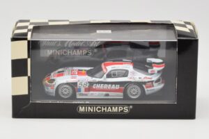 Dodge Viper GTS-R #58 C. Bouchut / Belloc / Monteiro Le Mans 24 Hours 2001 Minichamps 1:43 400011458 Metāls — attēls 4 no 4