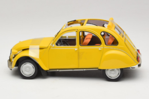 Citroen 2CV 6 Club Mimosa Yellow Norev 1:18 181496 Metāls — attēls 3 no 6