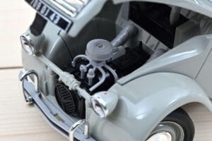 Citroen 2CV AZAM Rozā Pelēks Norev 1:18 181430 Metāls — attēls 3 no 3