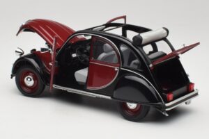 Citroen 2CV Charleston Sarkans Minichamps 1:18 150111501 Metāls — attēls 5 no 8