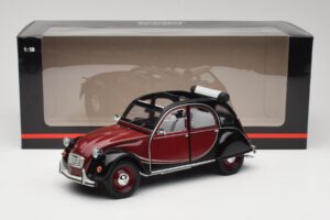 Citroen 2CV Charleston Sarkans Minichamps 1:18 150111501 Metāls — attēls 8 no 8
