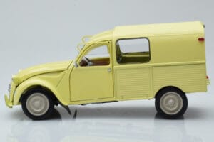 Citroen 2CV Furgonette AK350 Pastis Dzeltens Norev 1:18 181488 Metāls — attēls 4 no 8