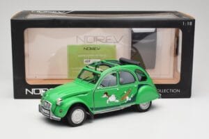 Citroen 2CV Zaļš Norev 1:18 181513 Metāls — attēls 8 no 8