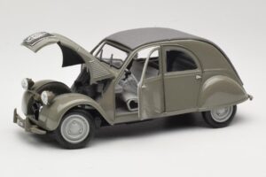 Citroen 2CV Pelēks Maisto 1:18 31834 Metāls — attēls 2 no 8