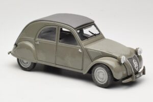 Citroen 2CV Pelēks Maisto 1:18 31834 Metāls — attēls 6 no 8