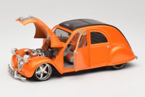 Citroen 2CV Oranžs Maisto 1:18 31321 Metāls — attēls 2 no 8