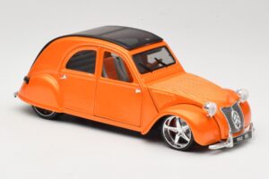 Citroen 2CV Oranžs Maisto 1:18 31321 Metāls — attēls 6 no 8