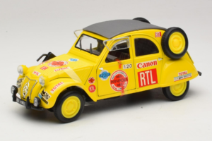 Citroen 2CV Rally Dzeltens Maisto 1:18 56032 Metāls