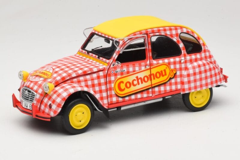 Citroen 2CV6 Cochonou Solido 1:18 S1850021 Metāls
