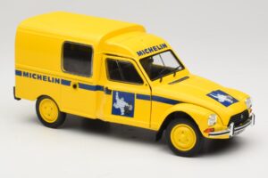 Citroen Acadiane Michelin Dzeltens Solido 1:18 S1800406 Metāls — attēls 4 no 6