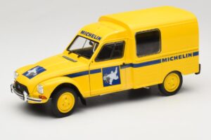Citroen Acadiane Michelin Dzeltens Solido 1:18 S1800406 Metāls