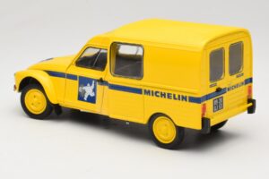 Citroen Acadiane Michelin Dzeltens Solido 1:18 S1800406 Metāls — attēls 5 no 6